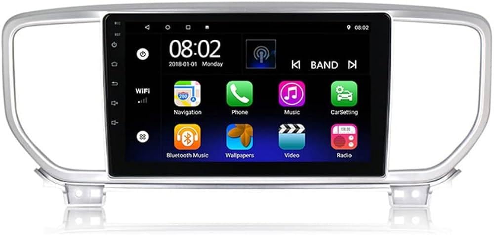 شاشة كيا سبورتاج من 2016 إلى 2017