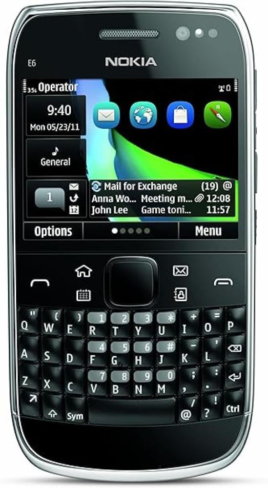 Nokia E6 phone