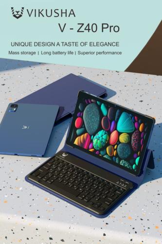 تابلت مع كيبورد فيكوشا z-40 pro 128+ 4 رام
