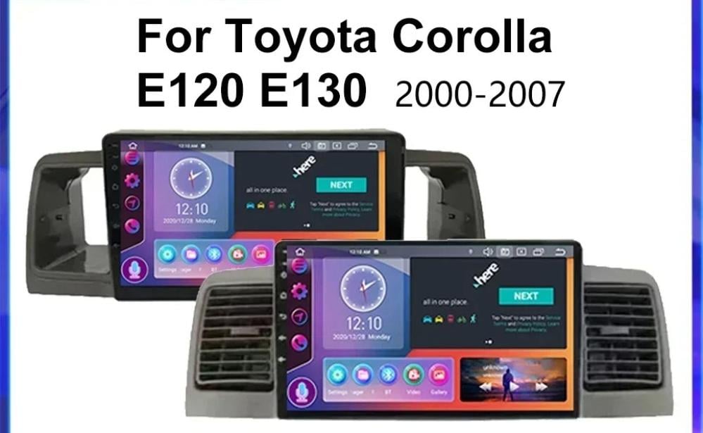 شاشة تويوتا كرولا من 2003 إلى 2007