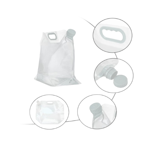 Collapsible water jug