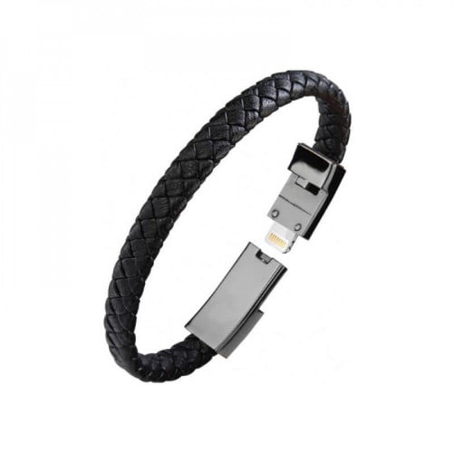 كيبل شحن ايفون على شكل اسوارة انيقة USB