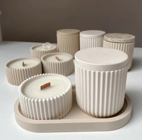 قالب سيلكون - مجموعة ديكور منزلي