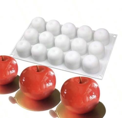 قالب سيلكون - شكل تفاح