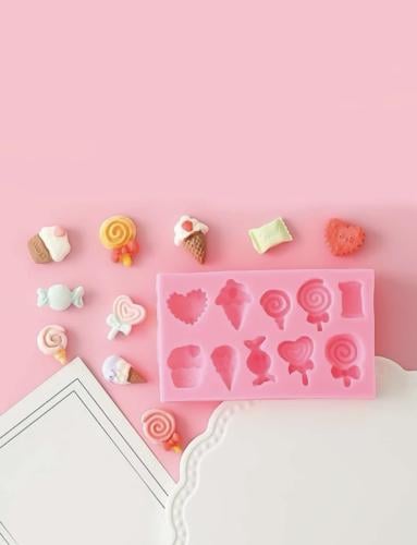 قالب سيلكون - قطع حلوى