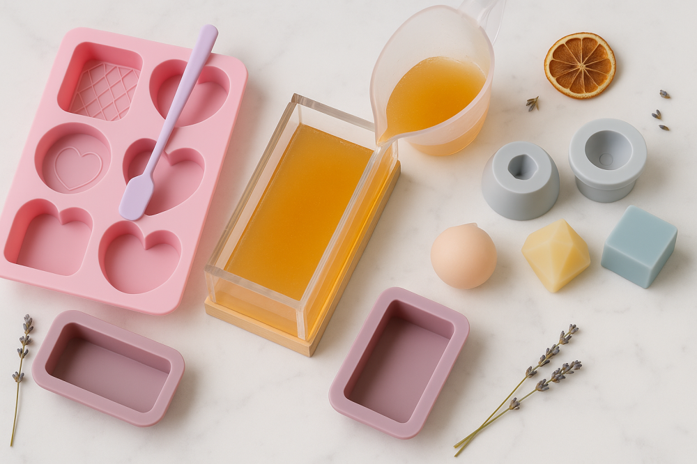 Choosing the right molds for soap