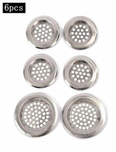 حامل فحم - فضي 6 قطع