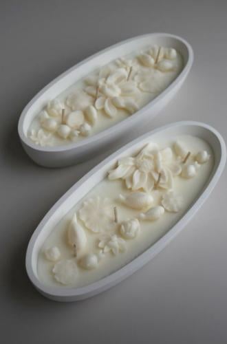 قالب سيلكون - وعاء بيضاوي رقم 2