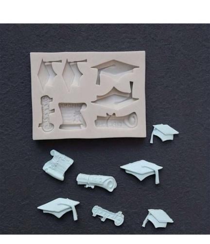 قالب سيلكون - قبعة التخرج