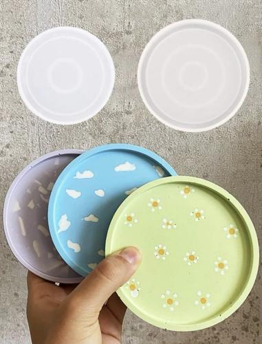 قالب سيلكون - صحن دائري