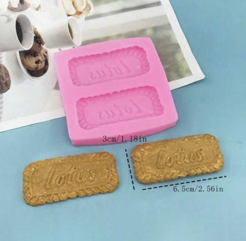 قالب سيلكون - بسكويت لوتس