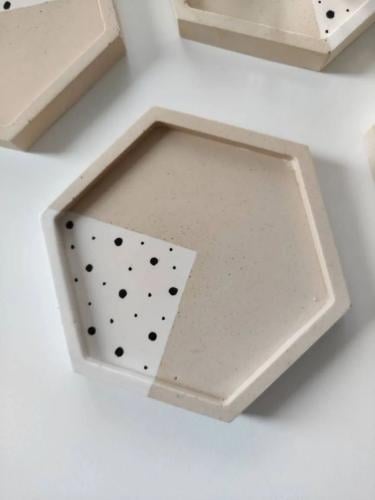 قالب سيلكون - كوستر سداسي