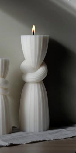 قالب سيلكون - شمعه عمودية