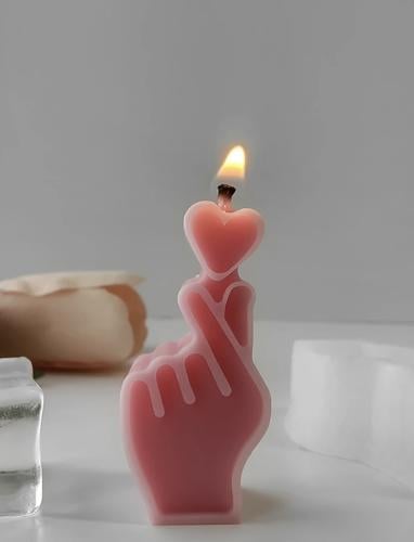 قالب سيلكون - شكل قلب