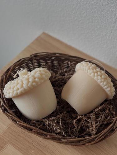 قالب سيليكون - شمعة البلوط