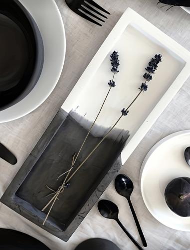 قالب سيليكون - صحن مستطيل