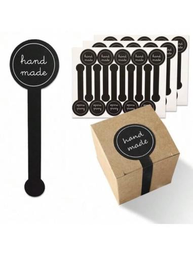 ستيكر صنع يدويا - 100 حبة