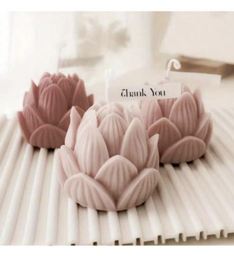 قالب سيلكون - زهرة اللوتس