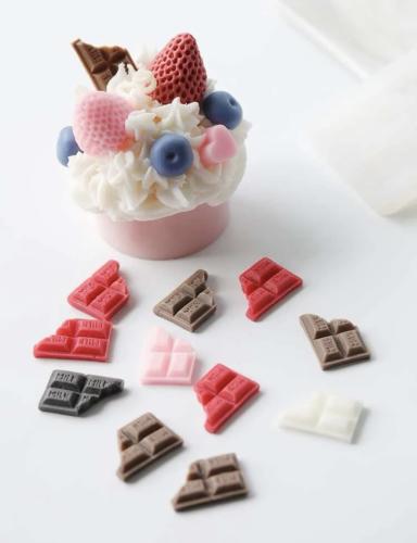 قالب سيلكون - قطع شوكلت