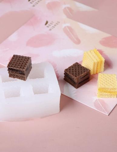 قالب سيلكون - بسكويت ويفر