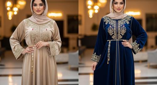 جلابيات كويتي الأناقة الخليجية بين التراث والعصرية - ريفا