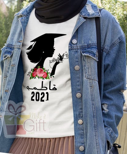 طباعه على تيشيرت و تيشرتات(بلوزة) تخرج Print T-shi...