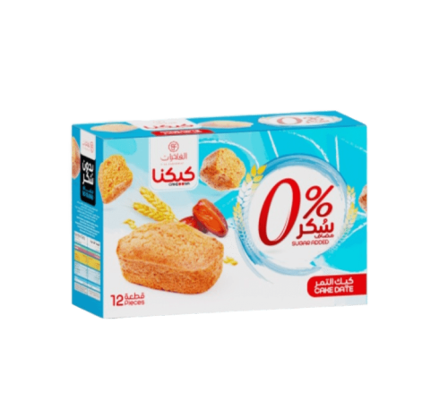 كيكنا بالتمر ( بدون سكر )