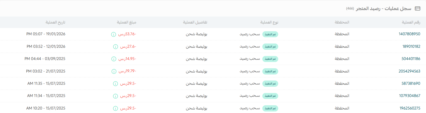 إعدادات شركات الشحن والتوصيل ضمن بوليصات سلة