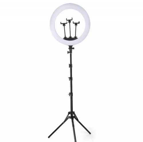 إضاءة رينق لايت حجم 17 انش ثلاث الوان