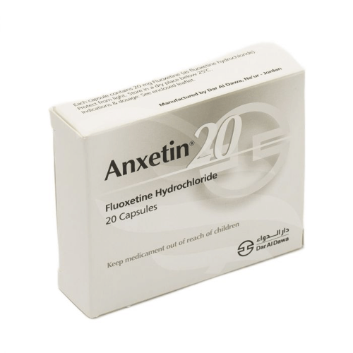 أنكستين ٢٠ مجم كبسولات ٢٠ كبسولة |ANXETIN 20 MG 20...