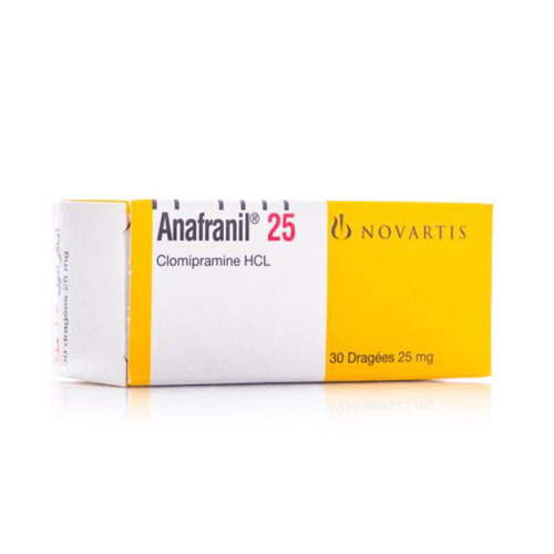 أنافرانيل ٢٥ مجم أقراص ٣٠ قرص |ANAFRANIL 25MG 30TA...