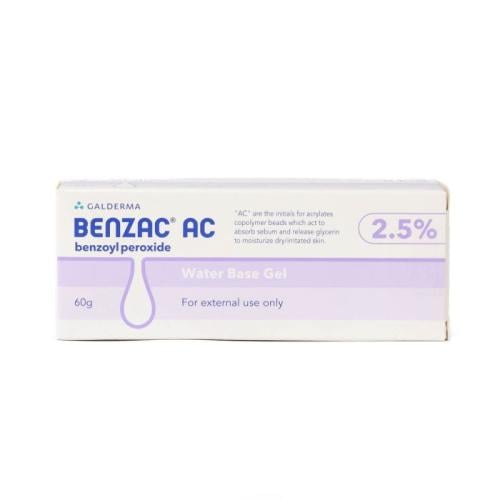 بنزاك جل 2% 60جم |BENZAC AC 2.5%GEL 60GM