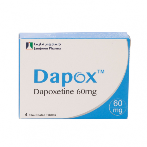 دابوكس ٦٠ مجم ٤ أقراص|DAPOX 60MG 4 TAB