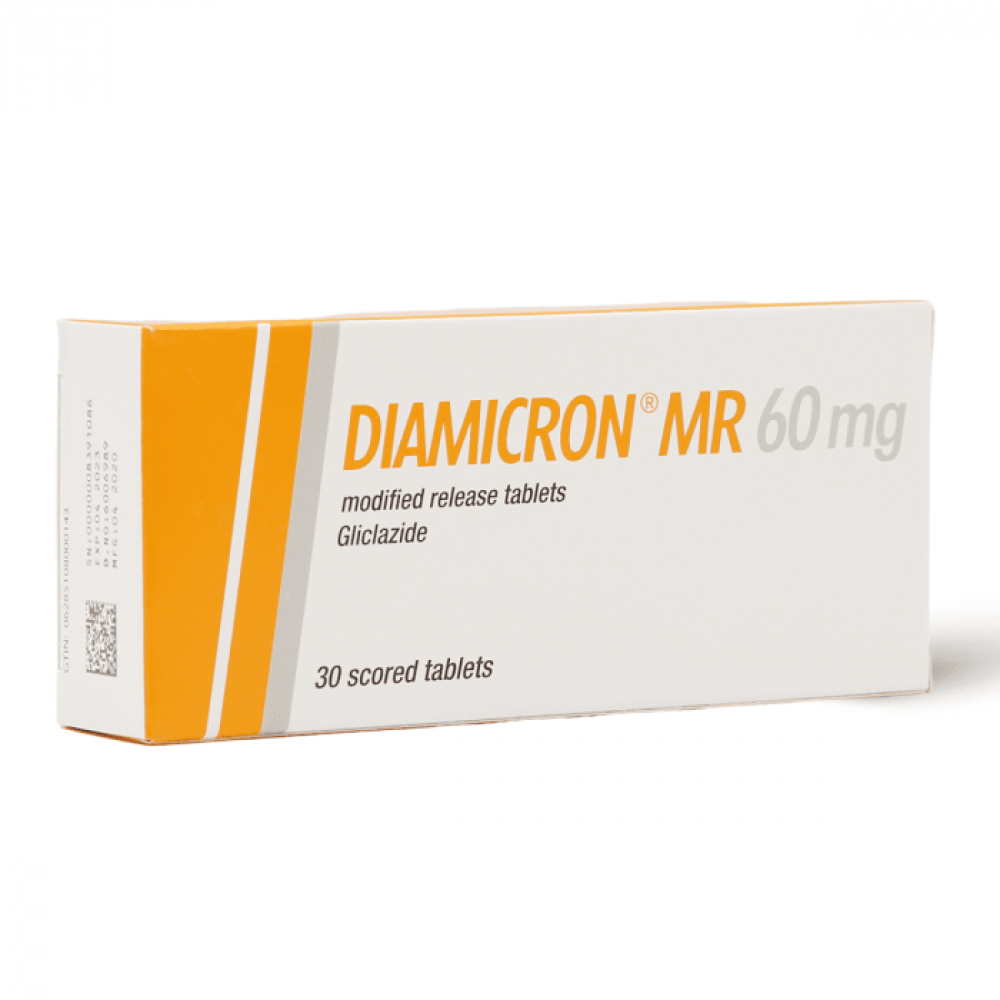 دياميكرون ام ار 60 مجم 30 قرص|DIAMICRON MR 60MG 30TAB