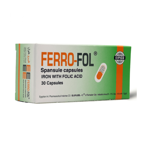 فيرو-فول 30 كبسولة|FERRO FOL 30CAP