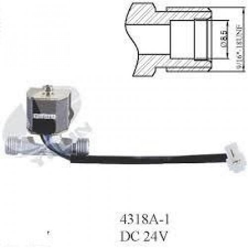 SOLENOID VALVE 24V ID 8 65  OD  5-8 SIZE THREAD No11148B سولونيود فالف