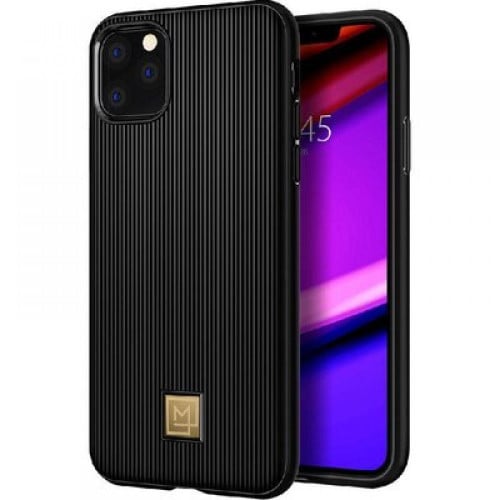 غطاء للايفون 11 برو ماكس لامنون كلاسي من سبيجن – اسود