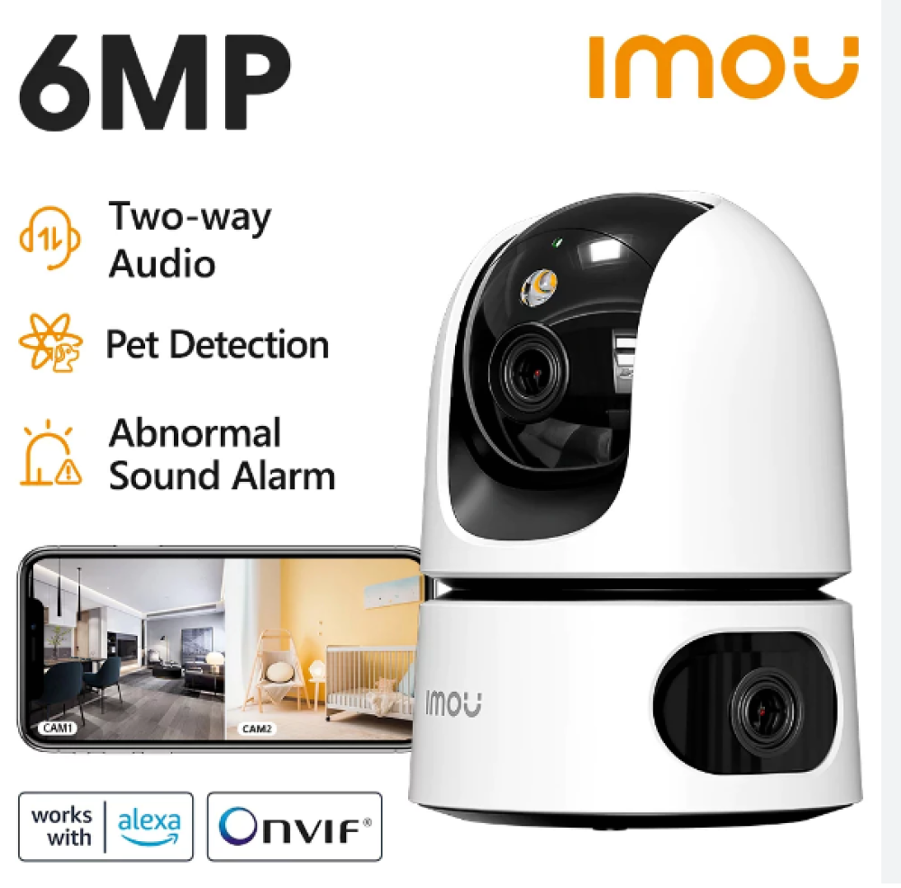 كاميرا مراقبة إيمو لاسلكية داخلية متحركة دقة 6 ميجا IPC-S2XN-6M0WED