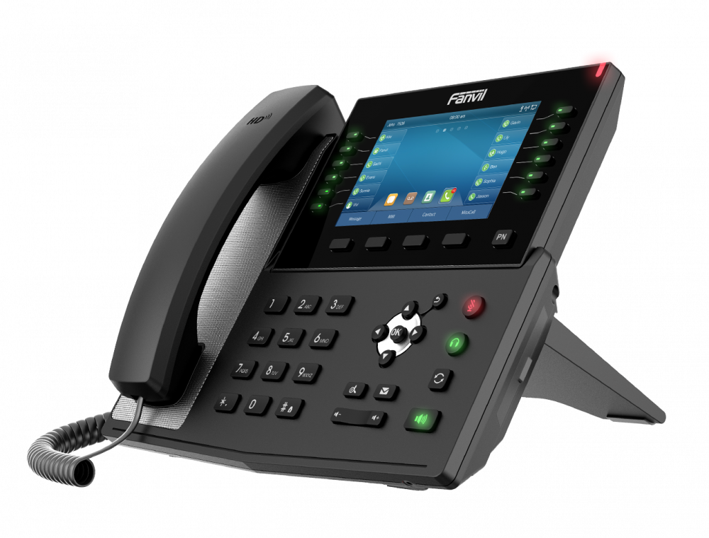 سنترال هاتف فانفل X7C Enterprise IP Phone صوت عالي الدقة
