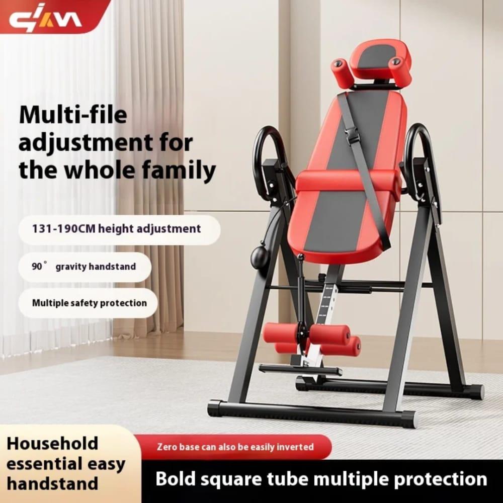 جهاز شد الظهر والفقرات الطاولة المعكوسة لتمارين الظهر والفقرات باك ريست