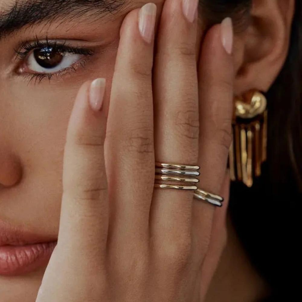 Libra stacked rings