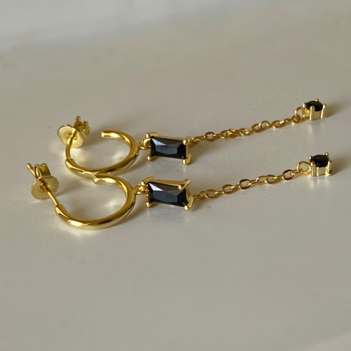 Stainless steel black zirconia