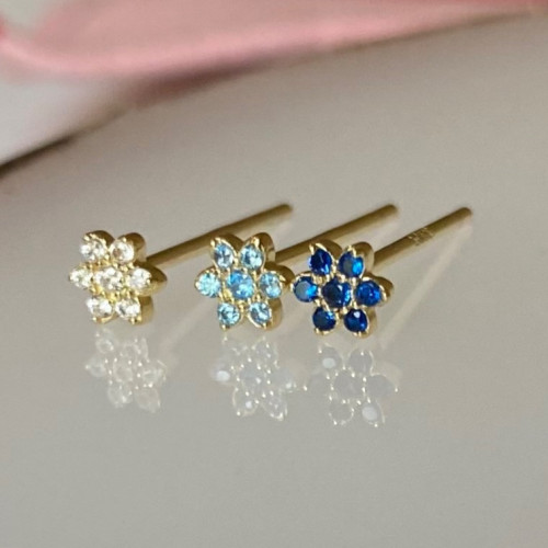 3pcs (set) sterling silver studs