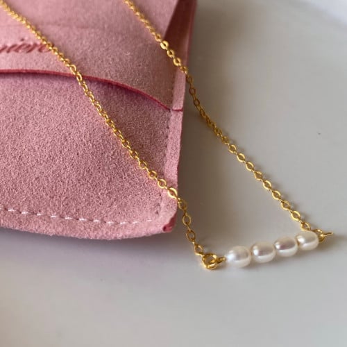 Silver 925 pearl necklace