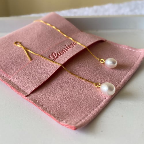 Pearl silver 925 earrings