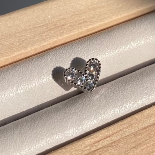1pc sterling silver stud