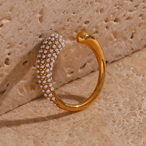 Free size stainless steel ring