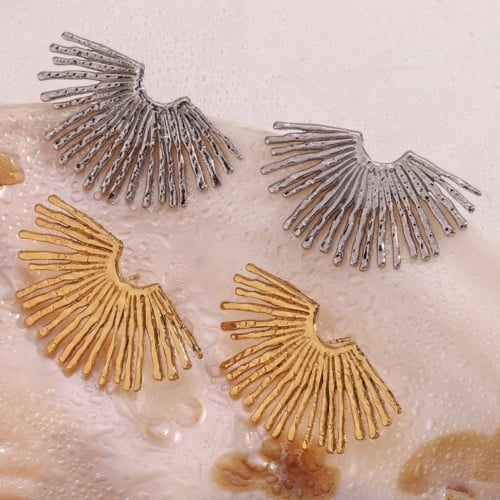 Stainless steel earring