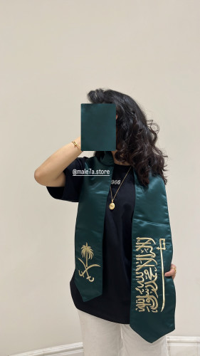 وشاح سيفين ونخلة