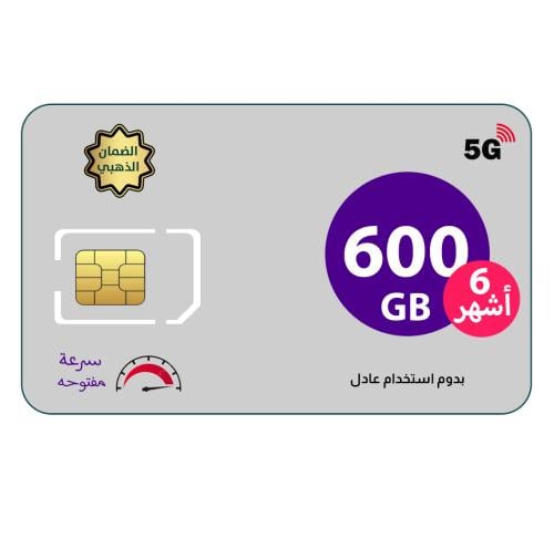 كويك نت 600 قيقا | 6 أشهر - STC